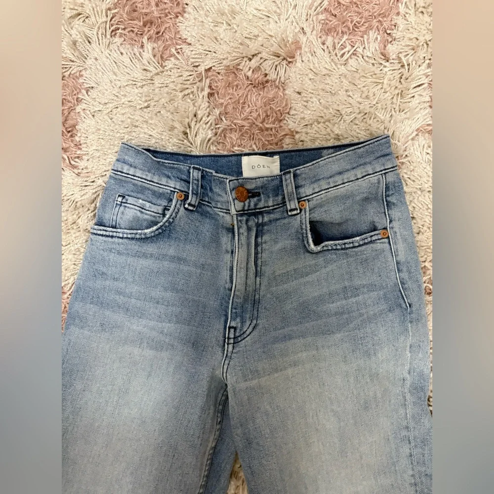 Doen Sky Blue Straight Leg Jeans - Picture 3 of 8